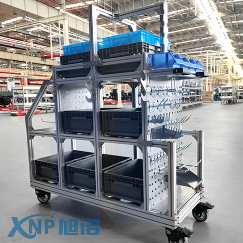 鋁合金物流周轉小推車為何深受工廠的喜愛？