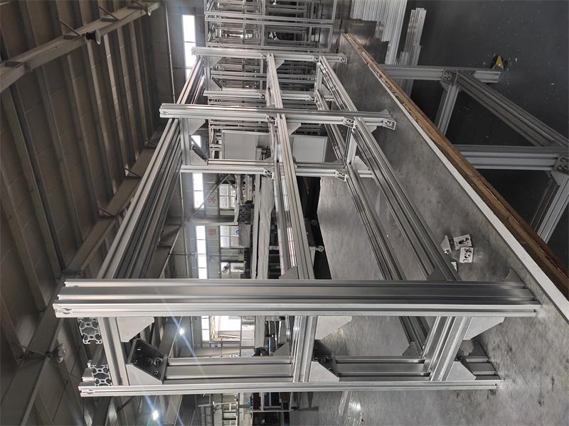 工業宅男在线免费观看玻璃圍欄框架機架